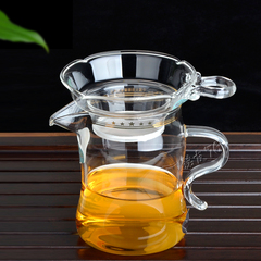 76茶海套组THW-230 公杯分杯茶网茶漏茶架 耐热玻璃茶具台湾品牌
