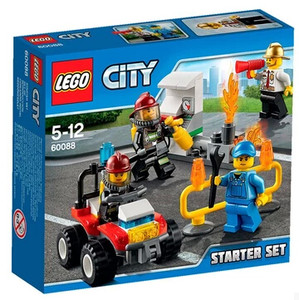 儿童益智乐高 lego 城市系列 60088 消防入门套装 2015新款