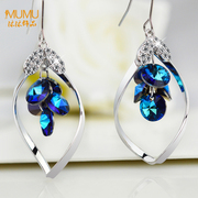 Mu-Mu-jewelry earrings gorgeous young long temperament girl Korea vogue Japan and South Korea are hypoallergenic earrings earring 680