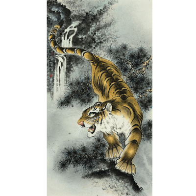 马新华《虎》中国美术家协会会员 国家一级美术师 - 阿里资产