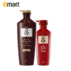 EMART海外 RYOE/吕 红真丹洗发水820ml 深红吕 护发素400ml