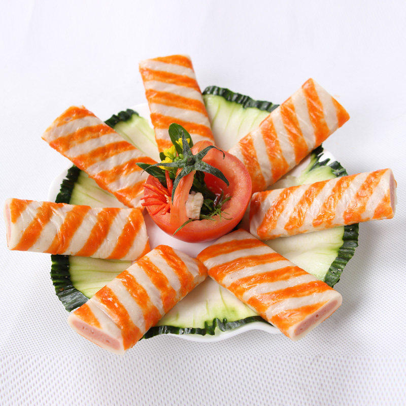 火锅麻辣烫食材夹心蟹排250g