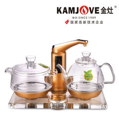 KAMJOVE/金灶 B8智能水晶电热水壶玻璃养生壶电茶壶自动上水套装