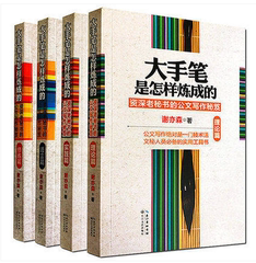 大手笔是怎样炼成的全套4册理论篇 实践篇 语言篇 修炼篇练成资深老秘书办公室秘笈文秘行政机关公文写作规范公务员写作教程书籍