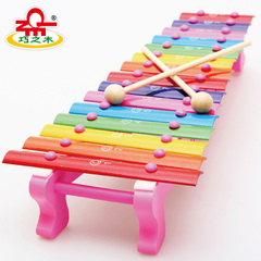 木琴15音手敲琴婴儿音乐玩具宝宝敲琴玩具乐器儿童1-2周岁手敲琴
