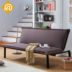 小户型沙发床 简约客厅多功能布艺沙发组合 两用双人可折叠沙发床