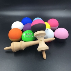 TWB 批发 高品质4棍技巧球 大号技巧球 剑球 剑玉 kendama 双色