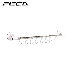 FECAfeca非卡厨房浴室挂钩强力无痕进口不锈钢管创意吸盘免钉粘钩