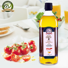 君安庄园西班牙原装进口家庭烹饪食用油1L特级初榨橄榄油