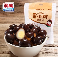 润成卤鹌鹑蛋250g*2袋 小袋装麻辣泡椒小零食熟食卤铁蛋四川特产