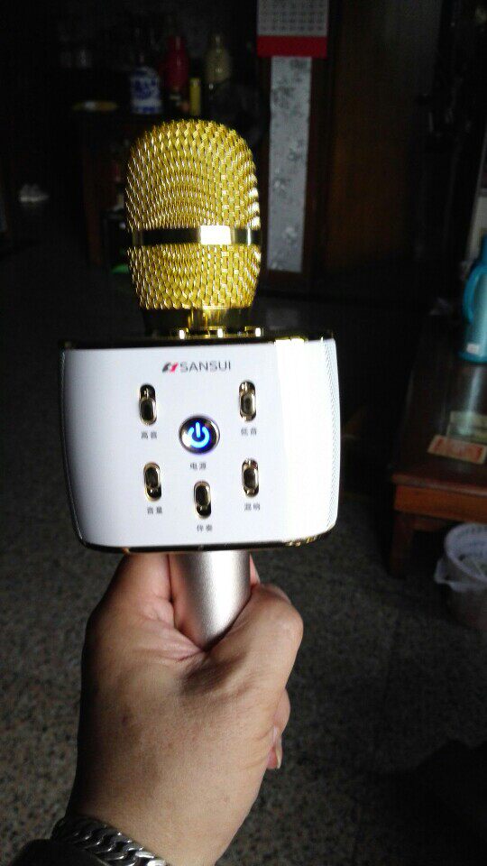 sansui/山水 k3全民k歌手机麦克风质量好不好?