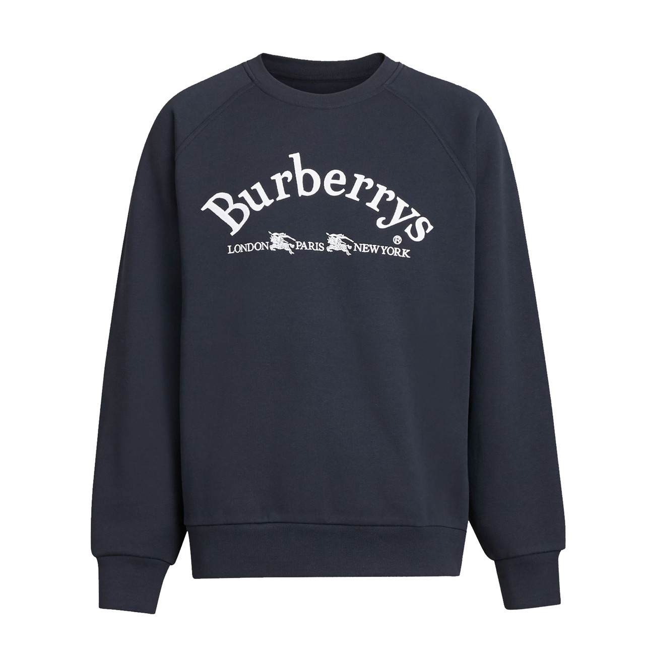 [9.9新]巴宝莉burberry男士xl码加绒卫衣未使用*