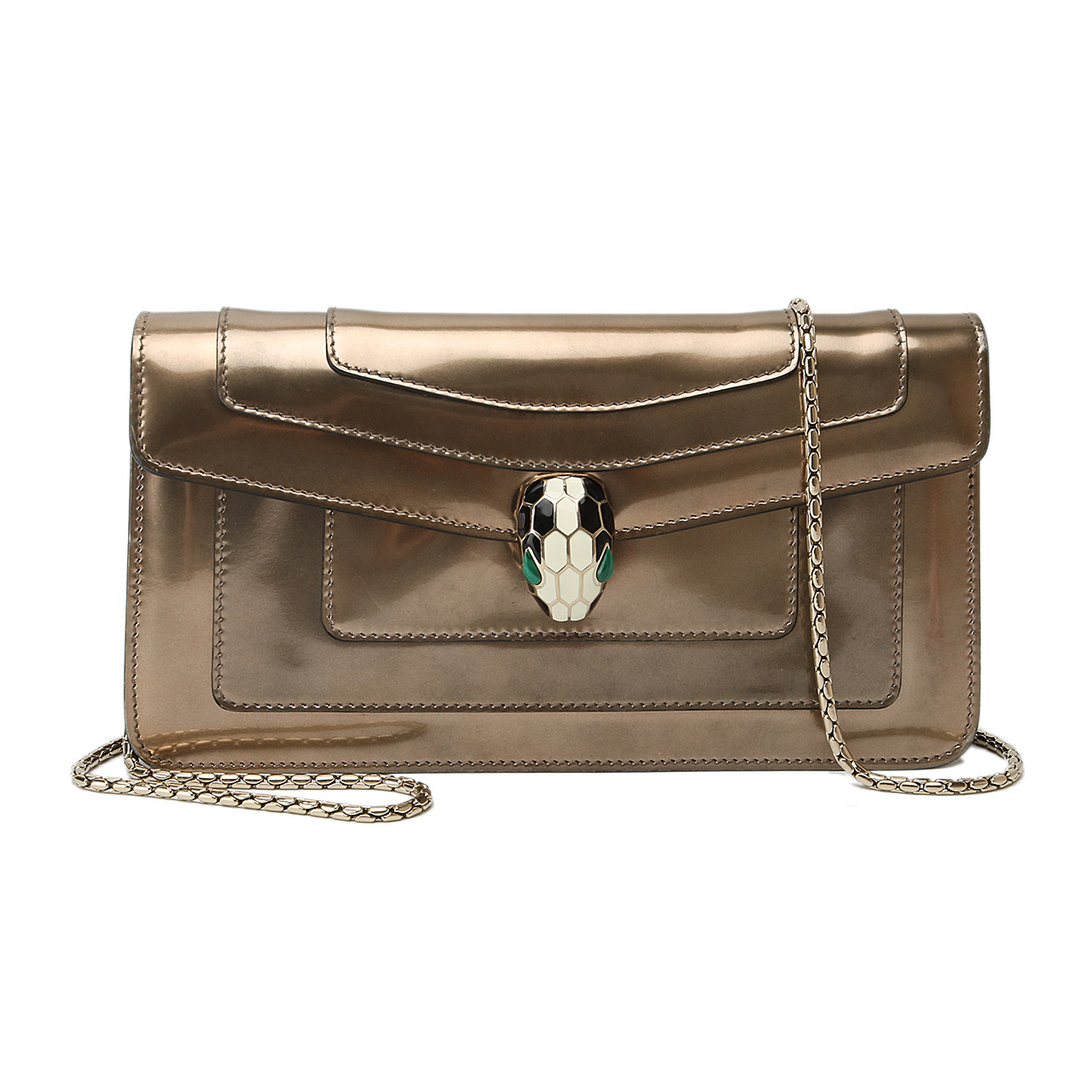 [9.0新]宝格丽bvlgari女士链条单肩斜挎包zhmp