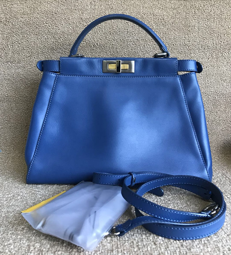 [9.5新]芬迪fendi女士经典peekaboo中号单肩斜斜挎包jm1262