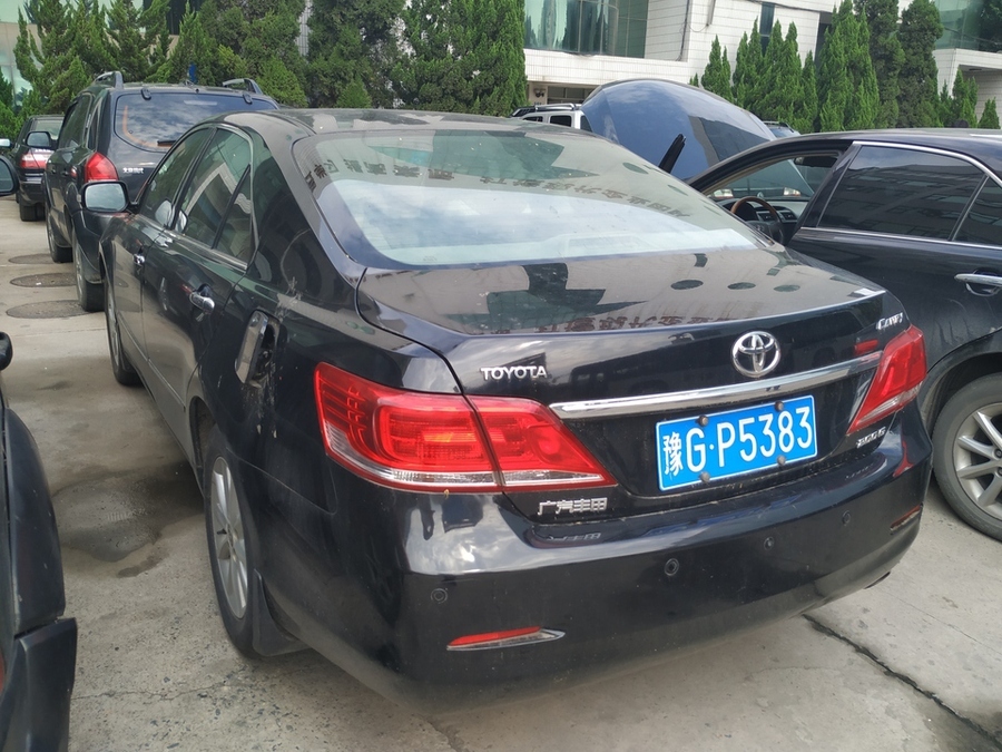 【第一次拍卖】(破)豫gp5383丰田牌gtm7200gb小型轿车(不含车牌)