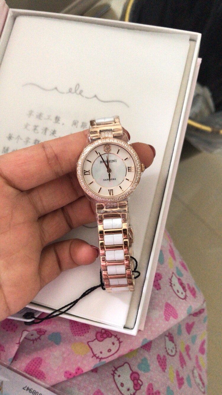 nourse/圣诺威手表镜面材质: 人工合成蓝宝石表镜陶瓷表的用户评价