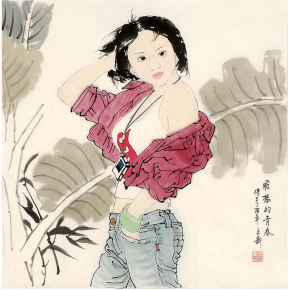 李春锋《合奏》教授 硕士生导师 当代著名国画家3次出价结束08月19日