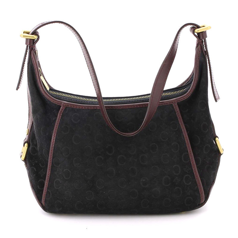 [95新]celine思琳女包单肩包包 翻毛皮材质手提包g5318