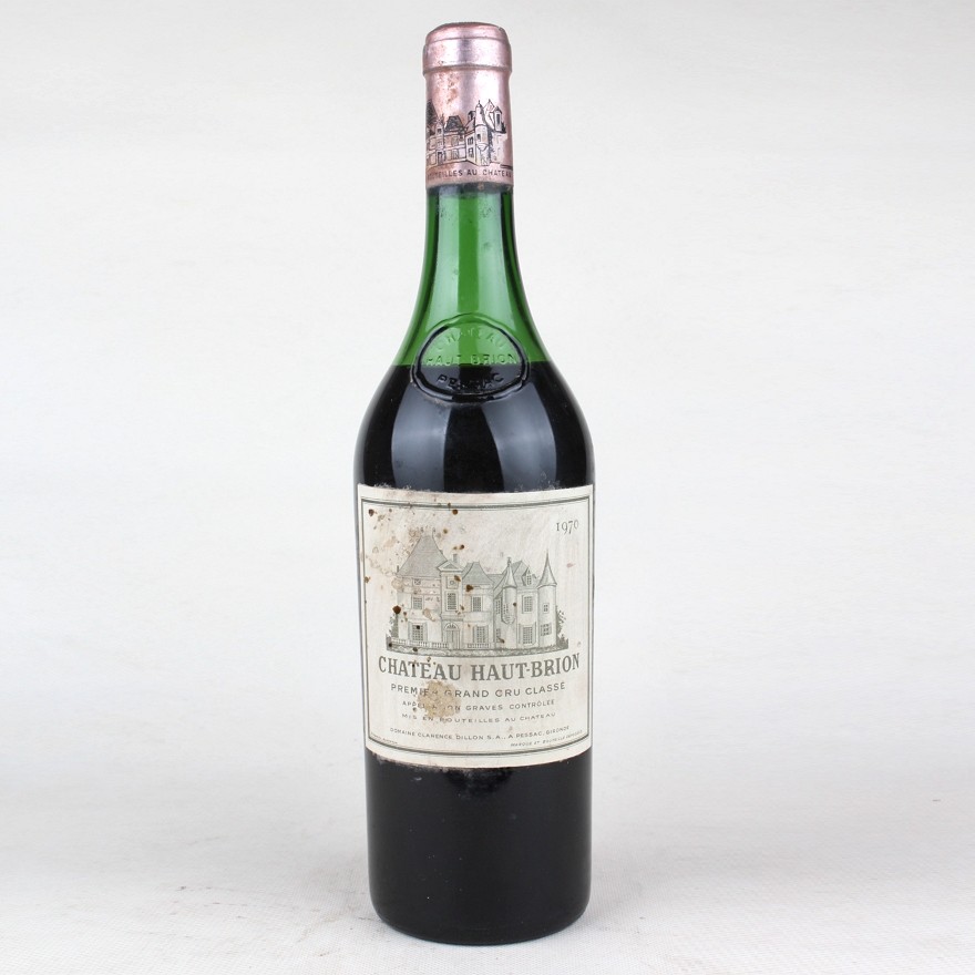1970年奥比良庄园正牌干红葡萄酒chateau haut brion