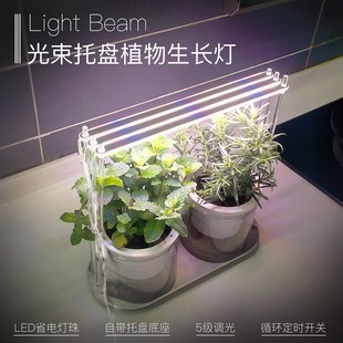 光束条灯带托盘底座植物生长灯自动定时室内桌面小型植物补光灯