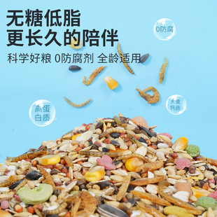 仓鼠粮食小仓鼠海鲜饲料主粮食物主食营养用品金丝熊粮