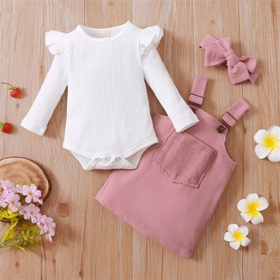 推荐Ma&Baby 0-18M Autumn Baby Girls Clothes Set Newborn Infa