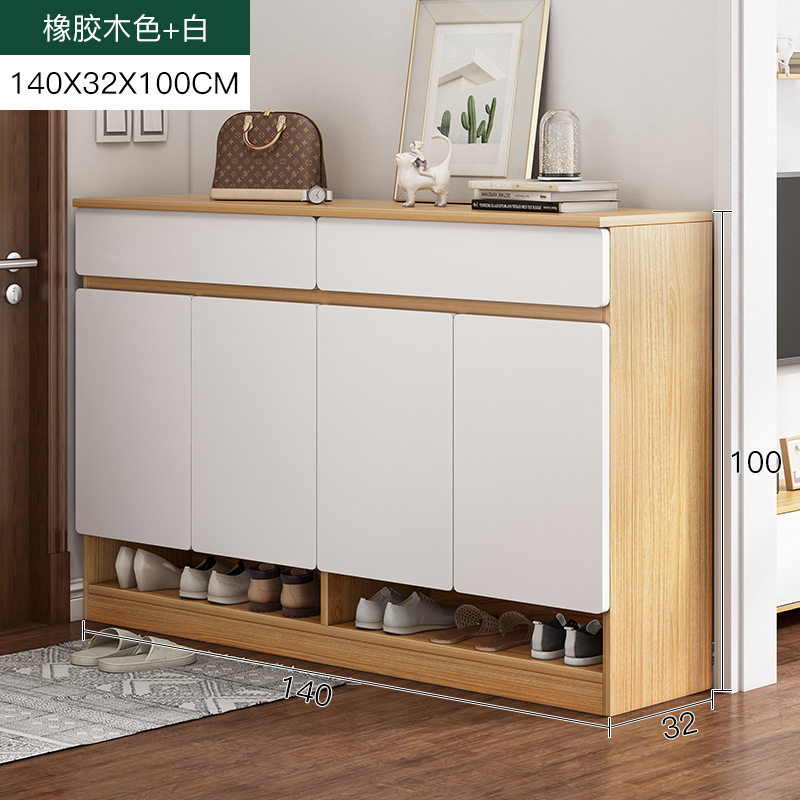 鞋柜玄关柜镂空简约现代储物鞋柜收纳楼梯手办柜潮玩柜玩具柜模型柜