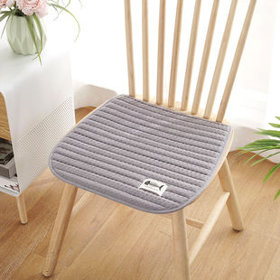 推荐坐垫地上纯棉椅垫透气四季通用薄款防滑办公坐垫电脑椅子