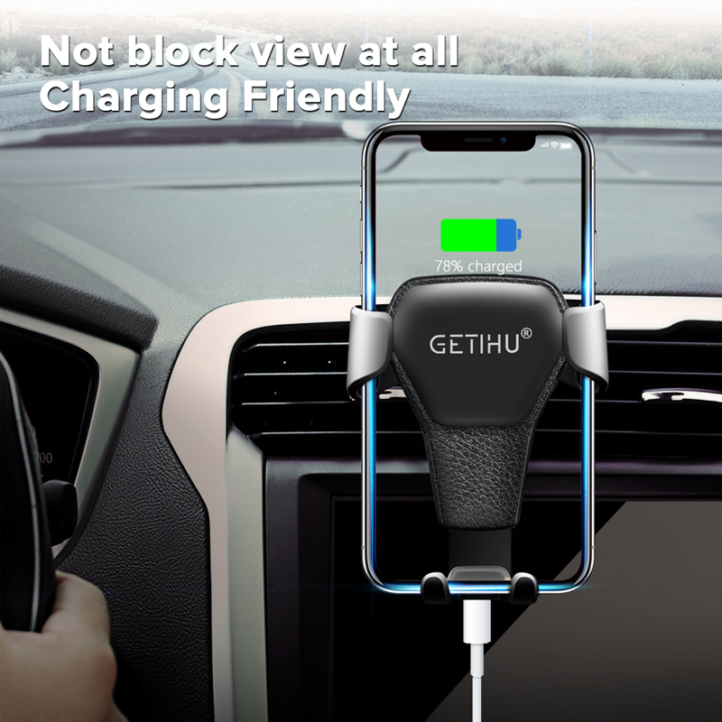 极速GETIHU Gravity Car Holder For Phone Air Vent Clip Mount