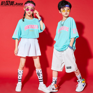 六一儿童街舞演出服潮服hiphop服装幼J儿园毕业照舞蹈小学生表演