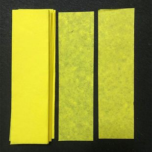 新品黄纸符薄竹浆纸吞服纸竹浆纸中厚款100张黄纸吞服黄表纸写纸