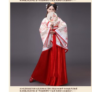 古装亲子装母女中国风改良贵妃汉服唐装母子古典仙女舞蹈秋季演出