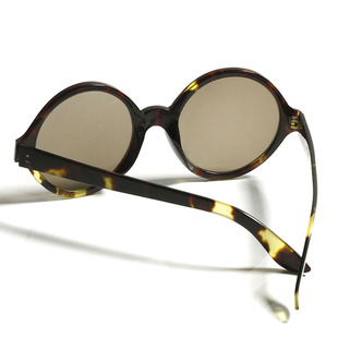 太阳镜疲劳天然男女眼镜石头水晶墨镜纯款圆形档镜养目眼镜QW抗