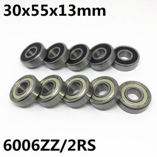 极速10pcs High quality 6006ZZ 6006-2RS ball bearing 30x55x13