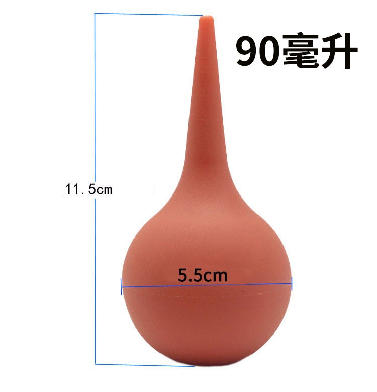 新品瓦思吸水长嘴洗耳球用品洗耳皮吹子气吹球大号软嘴除灰尘电脑