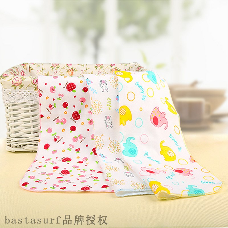 速发Sunshine chrysanthemum baby gauze handkerchief / saliva