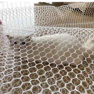 新品塑料养殖平网阳台防护防坠掉东西围栏胶网格片猫封窗鸡漏粪育