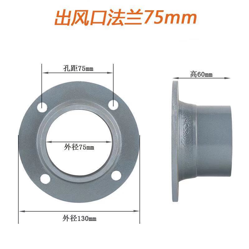 铝壳中压风机220V低噪音助燃吸烟吸尘耐高温锅炉配套设备厂家直销