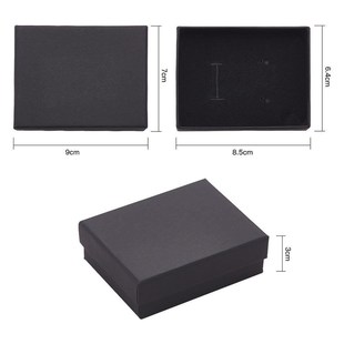 新品pandahall 24pcs Cardboard Jewelry Set Box for Ring Neckl