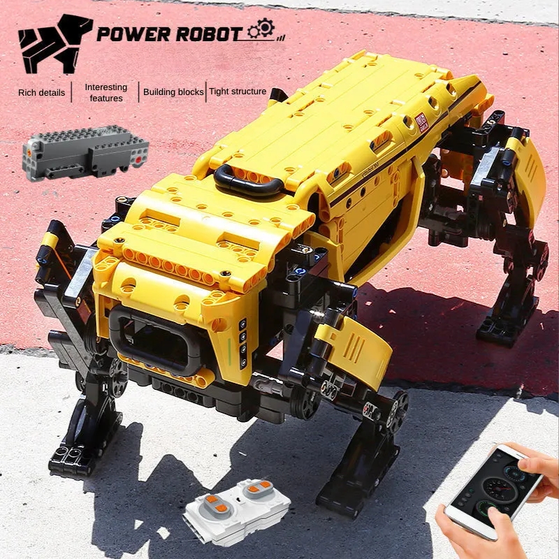 推荐MOULD KING Technical Robot Bricks Toys The RC Motorized