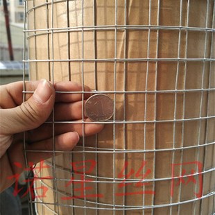 厂促热镀锌小孔养殖防护s网大孔围栏加宽加厚加粗镀锌铁丝网18米