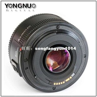 新品YONGNUO YN 50mm F1.8 Lens Large Aperture Auto Focus Lens