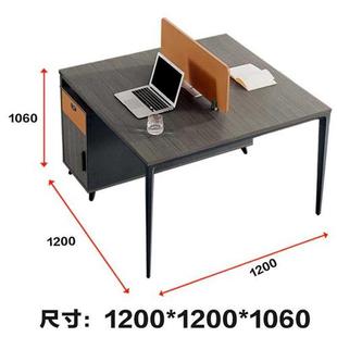 速发办公桌家俱简约员工位办公桌椅组合人人位屏风卡座单人职员桌