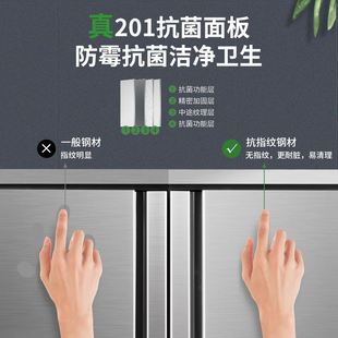 网红冷藏工作台保鲜柜商用操作台冷柜厨房冰箱大容量平冷冻柜卧式