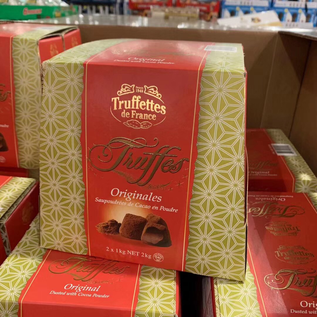 加拿大直邮truffes德菲菲丝黑松巧克力1kg松露巧克力