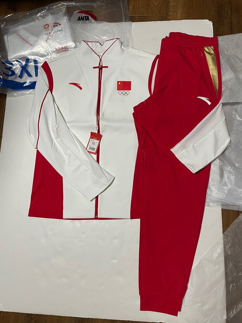 正品安踏/anta中国队龙服套装 领奖服国服套装