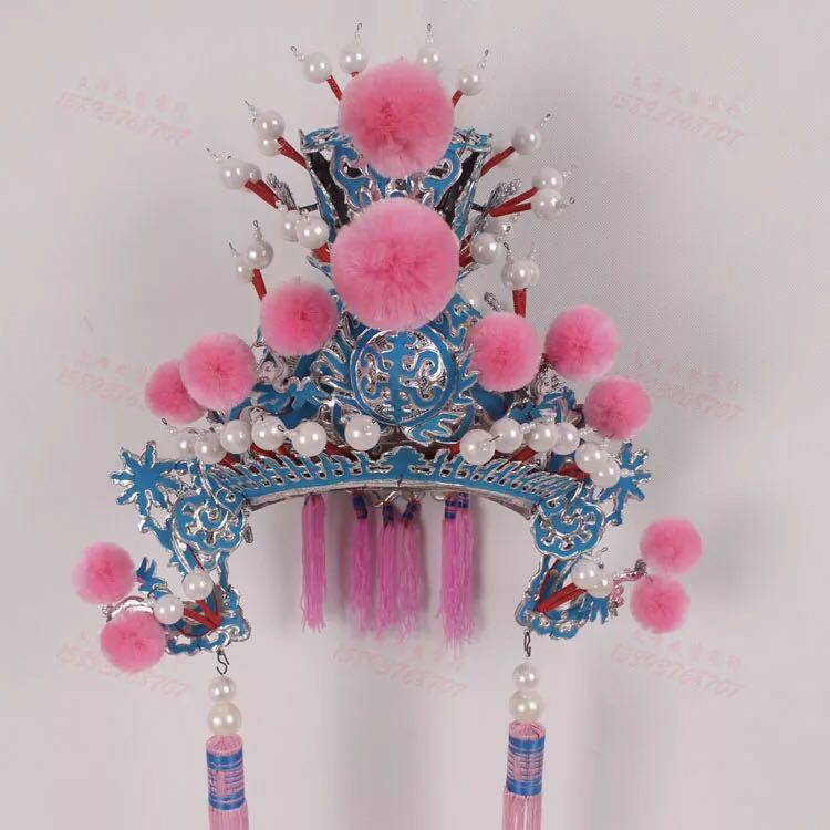 京剧豫剧戏曲戏剧头饰小王盔紫金冠武将头盔太子头盔头饰戏帽