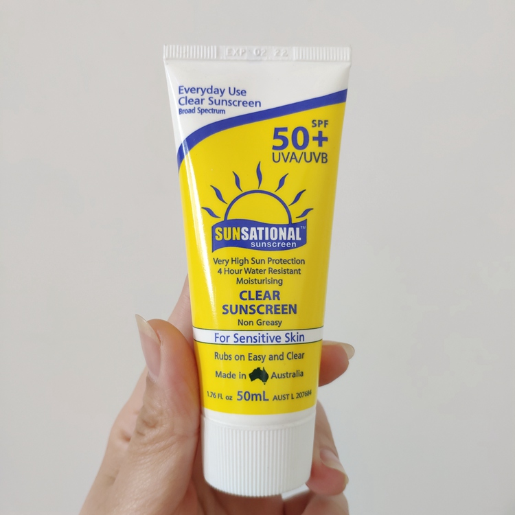 澳大利亚圣诗乐轻盈倍护防晒霜SPF50+ 50ml 物理防晒霜全身清爽型