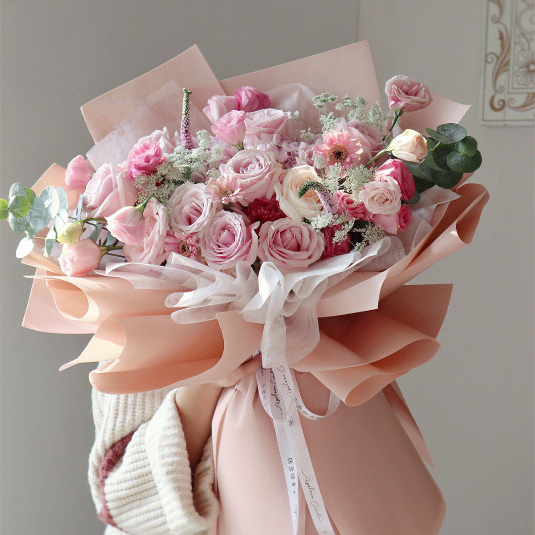 南昌鲜花同城速递赣州九江上饶吉安玫瑰花教师节生日花束一周一花