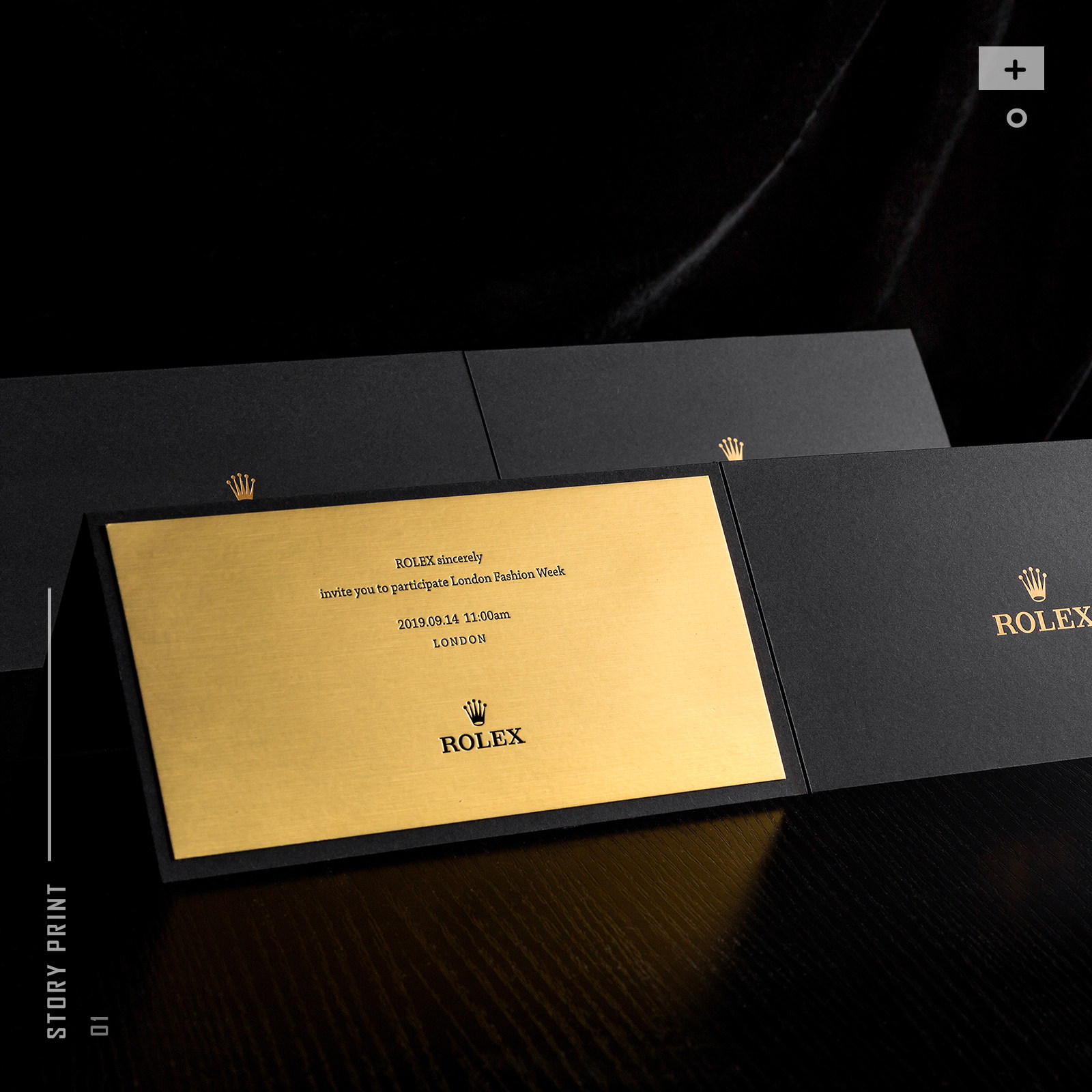 包邮 十豆口·简约商务请柬会议邀请函奢侈品高端烫金邀约卡片企业